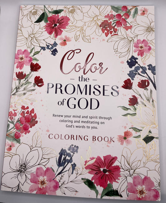 Coloring Book Color the Promises of God