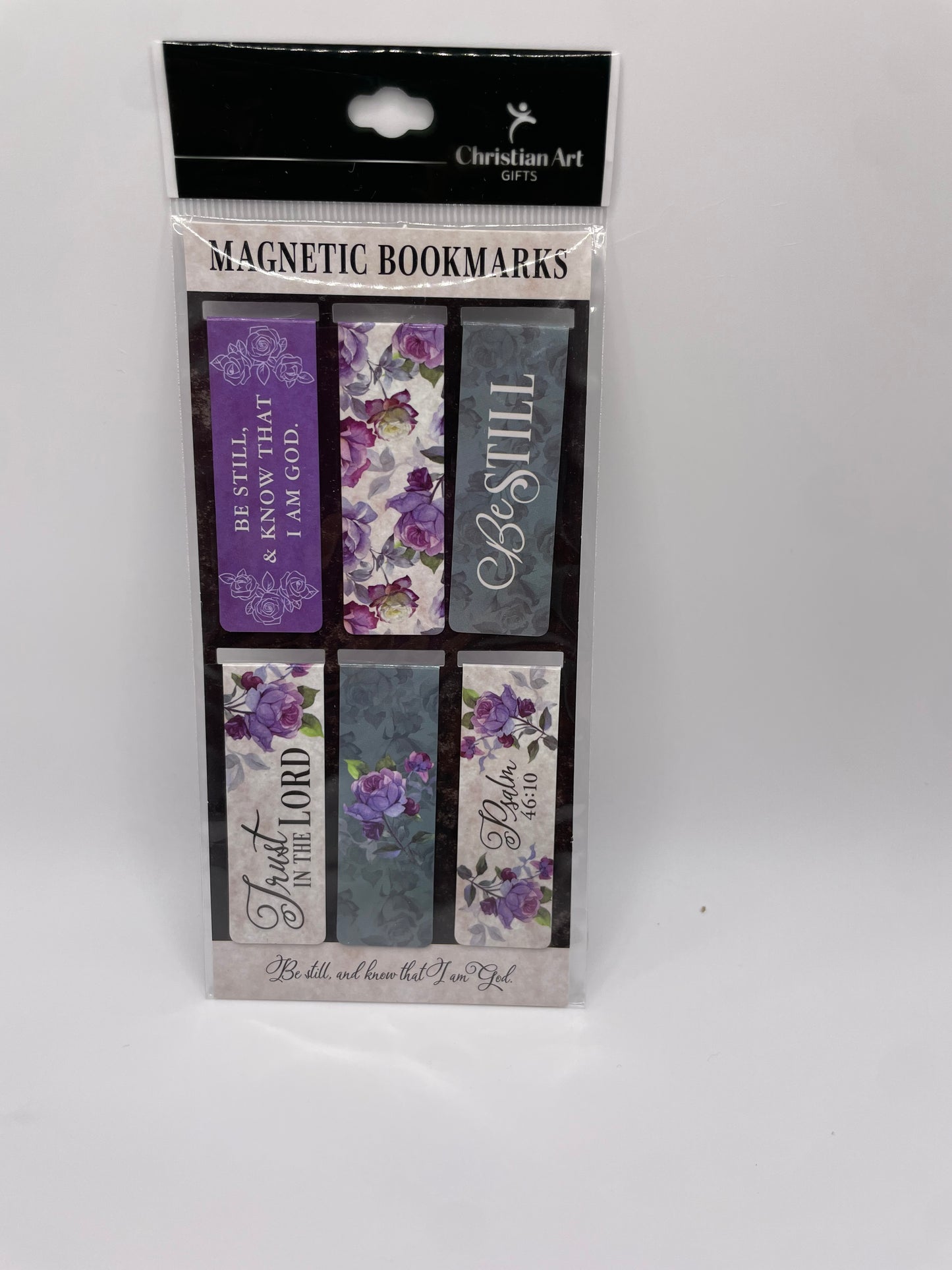 Magnetic Bookmark Set – Be Still (Psalm 46:10)