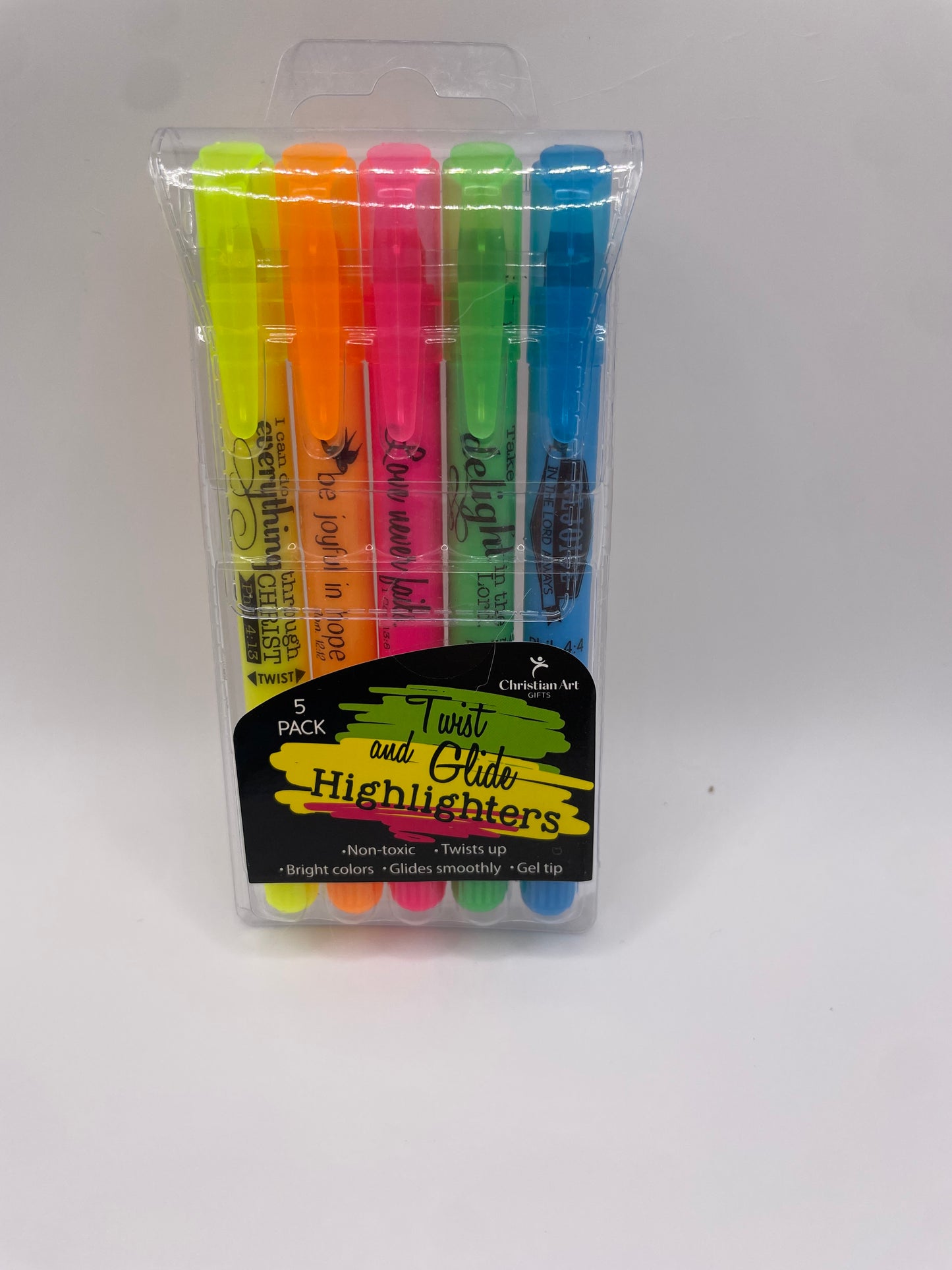 Twist & Glide Gel Highlighter Set – 5 Pack