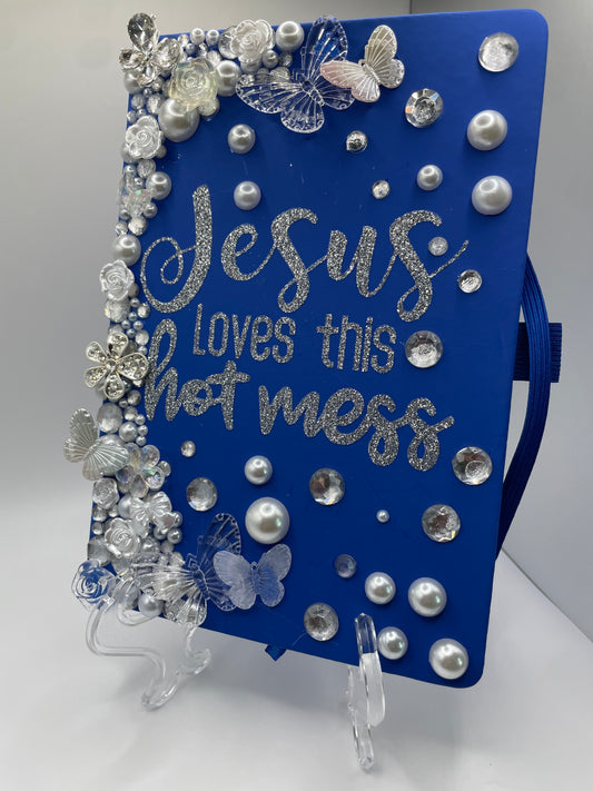 Jesus Loves This Hot Mess Journal