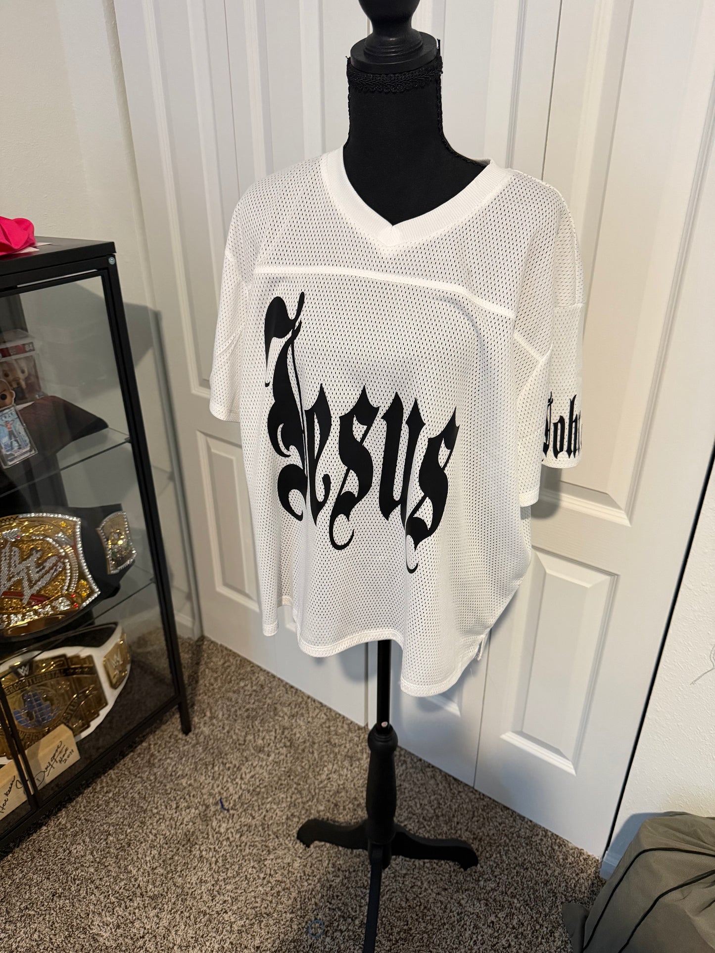 John 3:16 “God So Loved the World” Mesh Jersey